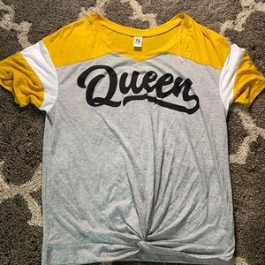 Never worn queen shirt
